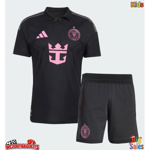 Inter Miami Casemiro #5 Replica Away Stadium Kit for Kids 2026-27 Short Sleeve (+ pants)